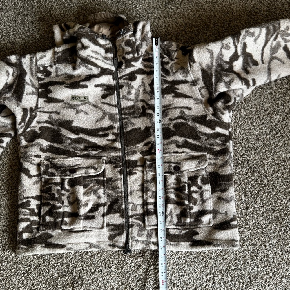 Columbia Men’s XL PHG Gallatin Wool Blend Camo Jacket Hunting Outfitter - Picture 8 of 9